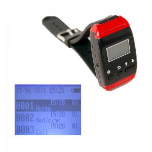 Hospital calling wrist watch