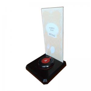 restaurant menu card