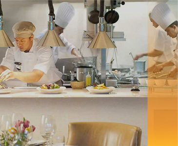 Kitchen call waiter system