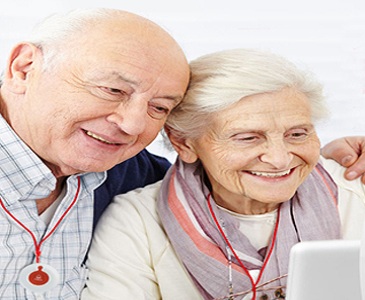 Caregiver pager for elder emergency call